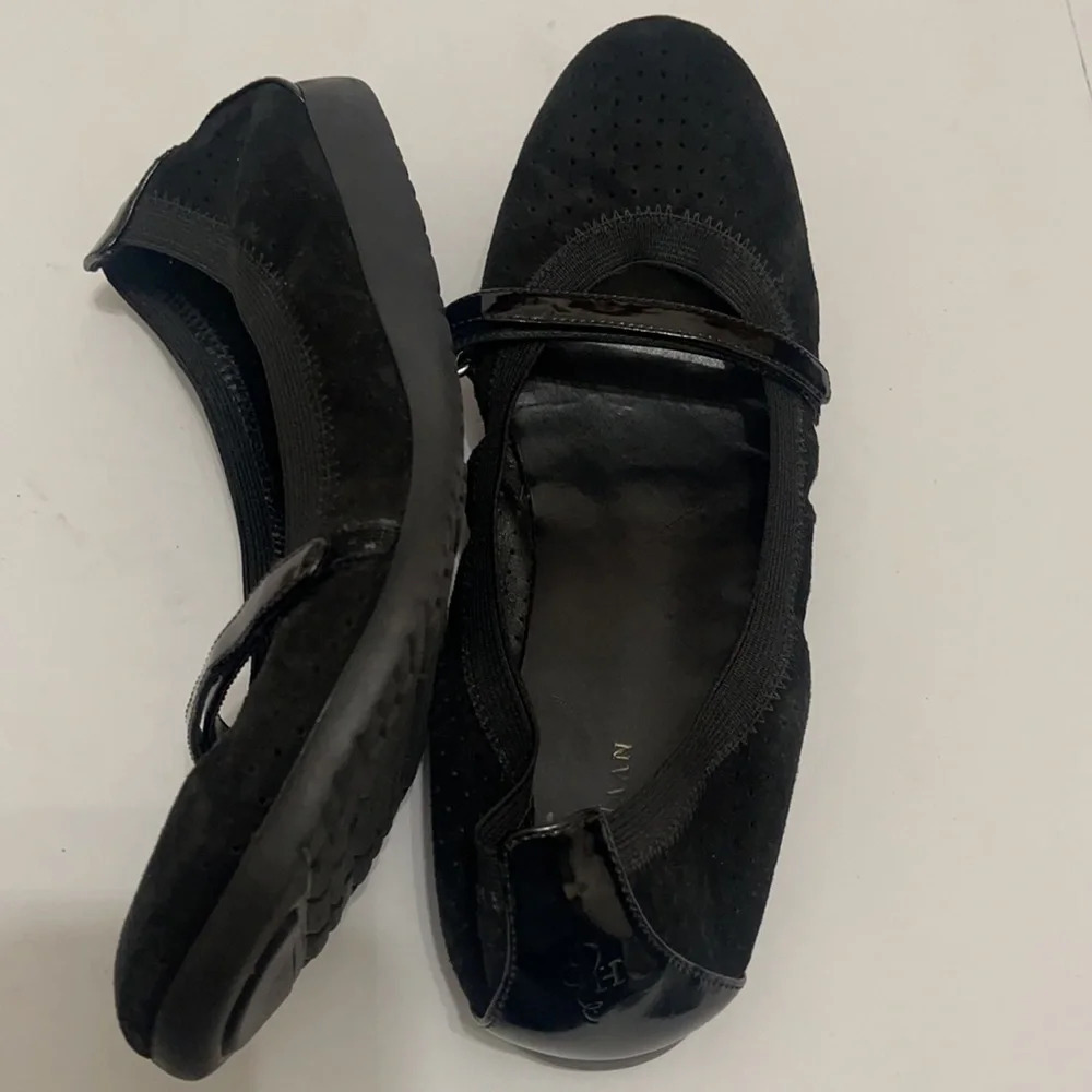 Cole Haan Ballerina Black Flats Size 7 - Picture 6 of 16